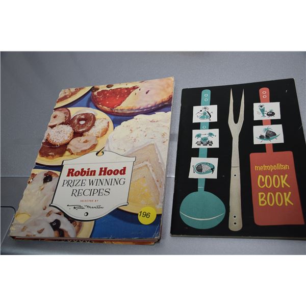Vintage cookbooks