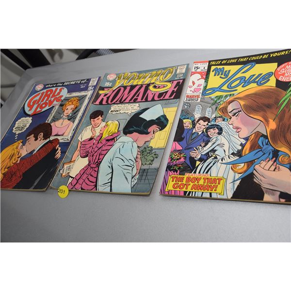 Vintage 15¢ comic books