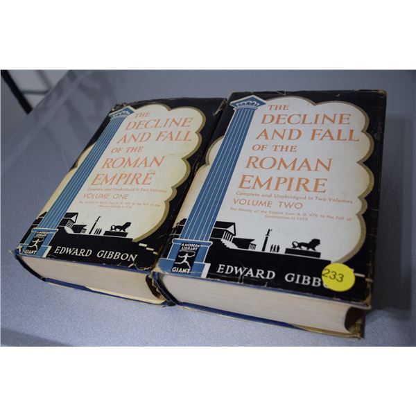 Decline & fall of Roman Empire books