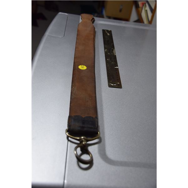 Antique barbers strop