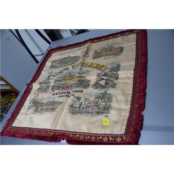 Arkansas throw pillow cover