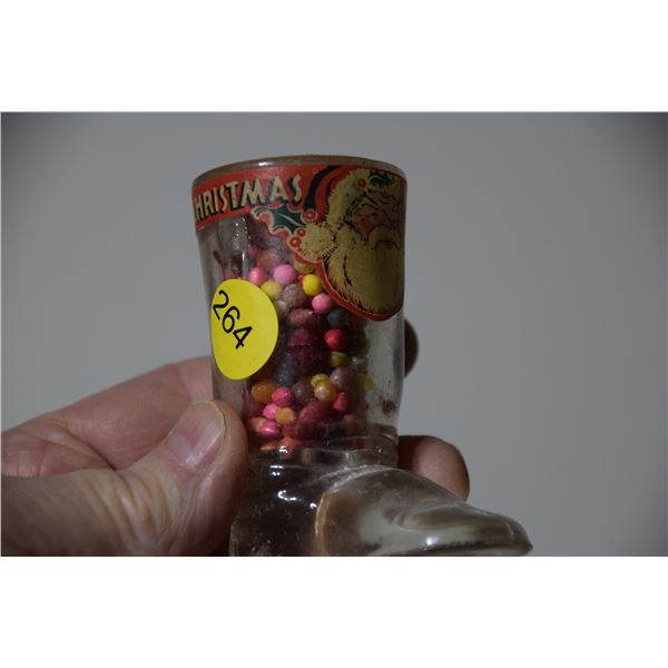 Santa boot NOS candy contain