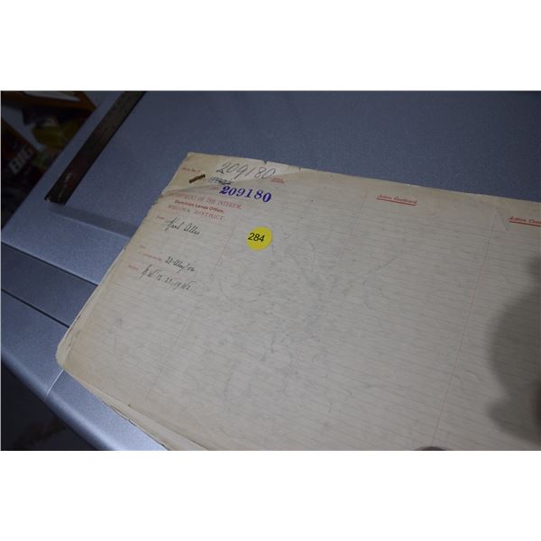 1905 Regina NWT land title