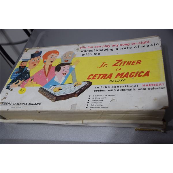 Antique zither