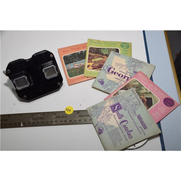 Viewmaster & reels - NOS, 1955