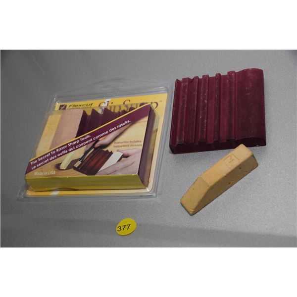 2 X carving tools sharpener