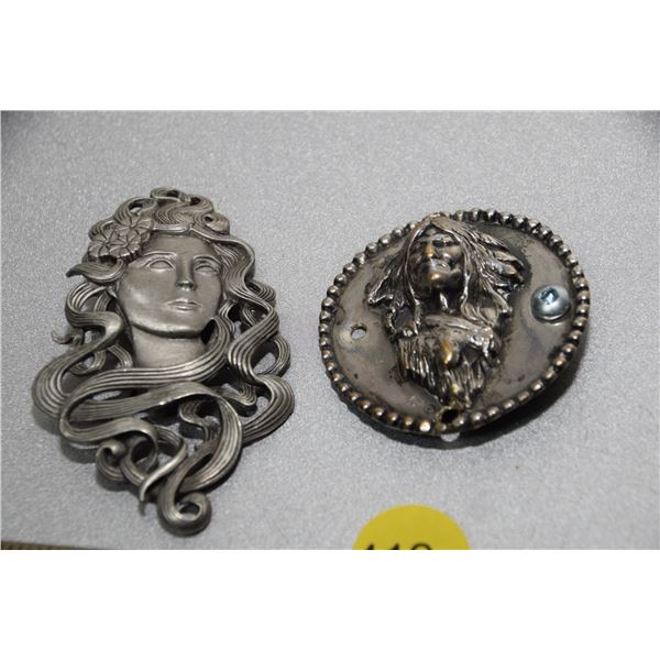 Art Nouveau brooch & native ?