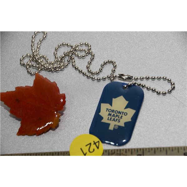 Catlin Maple Lead brooch etc