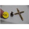 Image 1 : Crucifix & sterling pendant