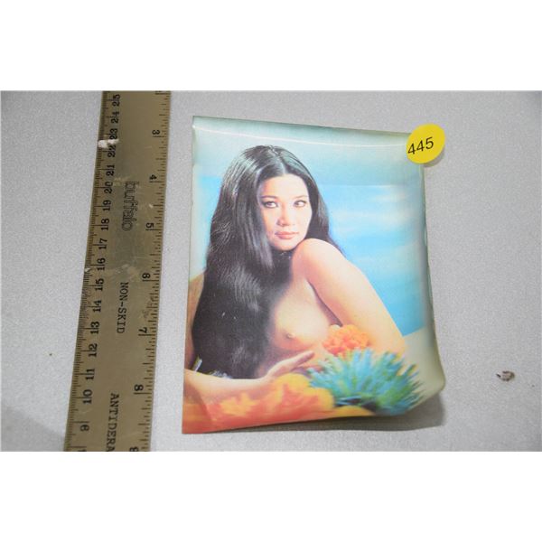 Holographic pin-up girl