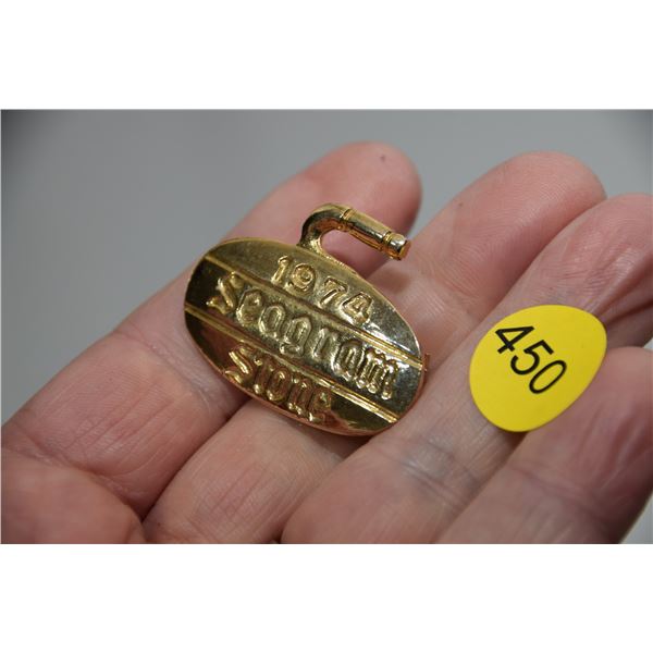 Vintage curling pin - Seagrams