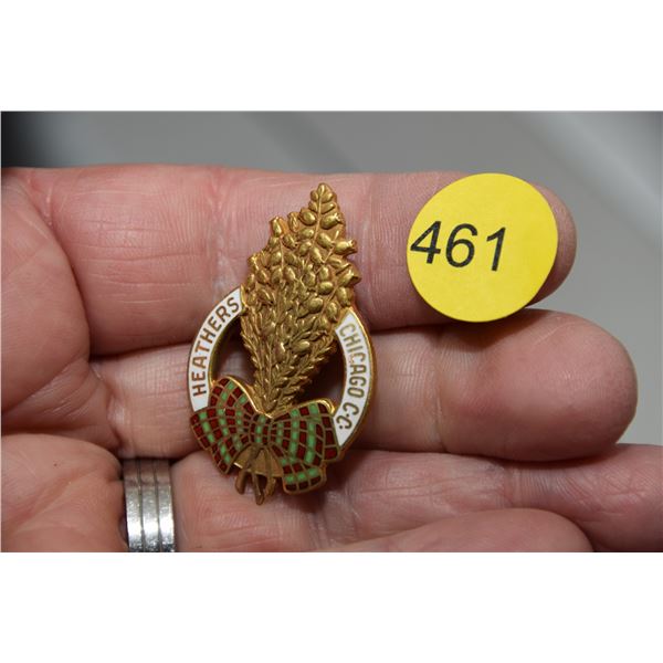 Vintage curling pin - Chicago