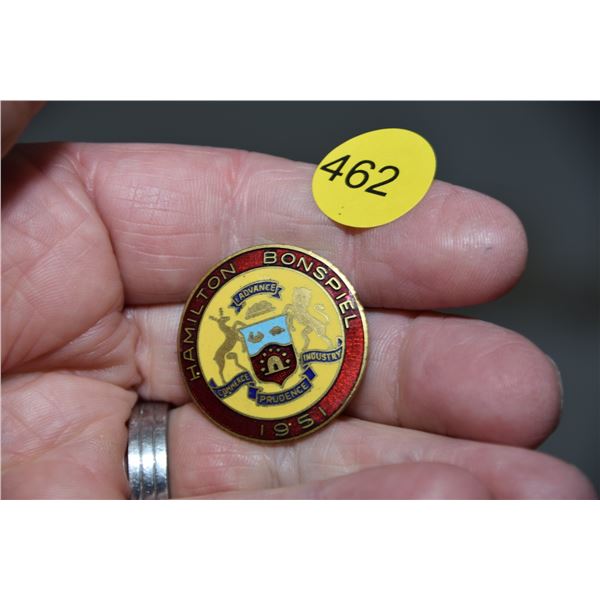 Vintage curling pin  - 1951 Hamilton