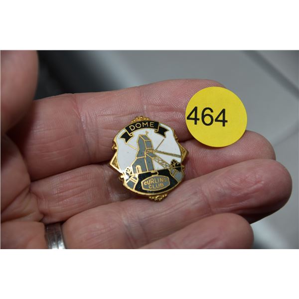 Vintage curling pin - Dome