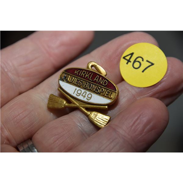 Vintage curling pin - 1949 Kirkland