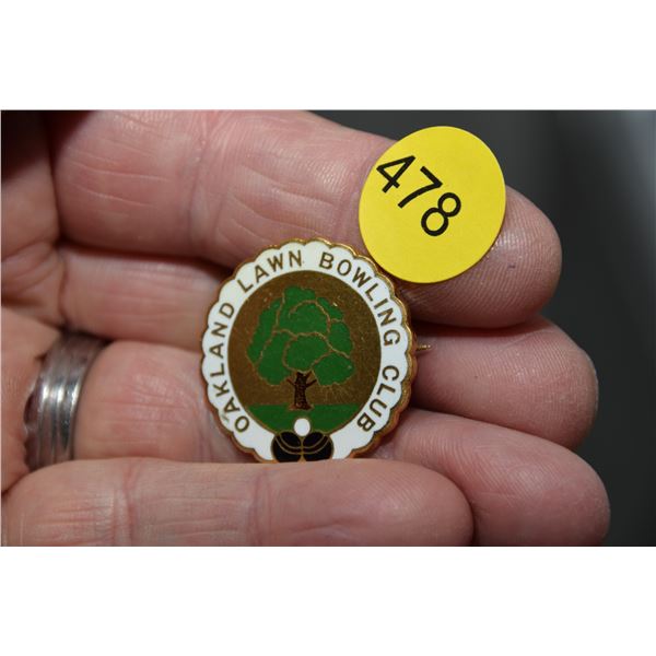 Lawn bowling pin - Oakland