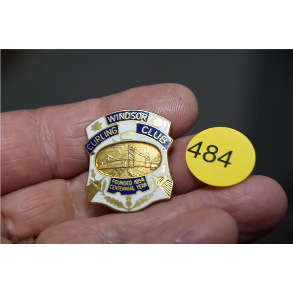 Windsor curling pin 1954