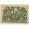 Image 2 : Austria. 1921 20 Heller Notgeld (Necessity Money). Upper Austria. EF.