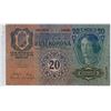Image 2 : Austrian-Hungarian Bank. 1913 20 Kronen/Korona. Bilingual note in both German and Hungarian. With Re