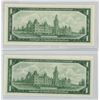 Image 2 : Lot of 2 1967 $1 notes. One with no Serial Numbers (1867 – 1967), the other with F/P Prefix and Seri
