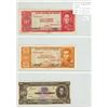 Image 1 : Bolivia. Lot of 3 notes. 1945 20 Bolivianos, 1962 50 Bolivianos & 1962 100 Bolivianos.