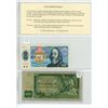 Image 1 : Czechoslovakia. Lot of 2 notes. 1988 20 Korun & 1961 100 Korun.