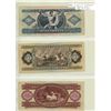 Image 1 : Hungary. Lot of 3 notes. Includes 1980 20 Forint, 1975 50 Forint & 1980 100 Forint. The style of the