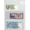 Image 1 : Yugoslavia. Lot of 3 notes. 1994 10 Dinara, 1978 20 Dinara & 1992 100 Dinara.