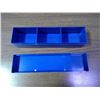 Image 2 : Blue SafeT hard plastic holder for housing your 2X2s. Near New.