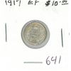 Image 1 : 1917 Silver 5 Cents. World War I issue. EF-40.