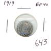 Image 1 : 1919 Silver 5 Cents. EF-40.