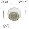 Image 1 : 1920 Silver 5 Cents. VF-30.