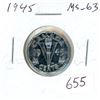 Image 1 : 1945 5 Cents. Last year of World War II. MS-63. Nice.