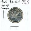 Image 1 : 1965 Silver 25 Cents. PL-64. Heavy Cameo.