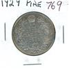 Image 1 : 1929 Silver 50 Cents. First year of the Great Depression. Key Date. Mintage of 228,328. F-12.