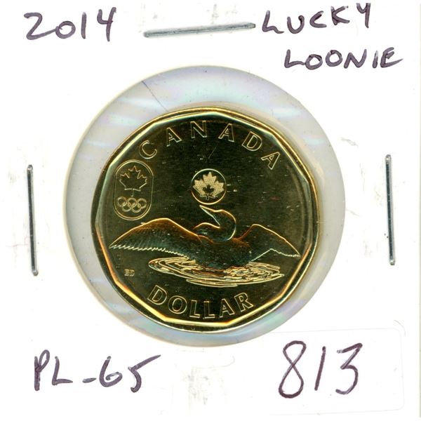 2014 Lucky Loonie. PL-65.