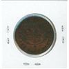 Image 2 : Pre-Confederation Token. Province of Canada 1857 Half Penny Token. Bank of Upper Canada. PC-5D. EF. 