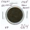 Image 1 : Great Britain. 1925 Half Penny. VF.