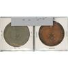 Image 2 : Lot of 2 1965 Winston Churchill medals, produced by the Canadian Centennial Numismatic Park in Sudbu