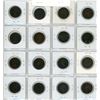Image 2 : Lot of 16 Canadian Victorian Large Cents 1859 – 1901. Includes 1859 N9, 1876H, 1881H, 1882H Obv 1, 1