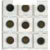Image 2 : Complete Set of 9 Canadian Edward VII Large Cents 1902 – 1910. Includes 1902, 1903, 1904, 1905, 1906