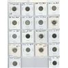 Lot of 18 Canadian Silver 5 Cents 1880H – 1910. Includes 1880H, 1886 Small 6, 1888, 1890H, 1891, 189