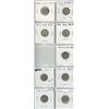Image 1 : Lot of 9 Canadian George V Silver 5 Cents 1911 – 1920. Includes all dates except for 1915. Coins gra