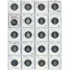 Image 1 : Lot of 20 Canadian Collector 50 Cents 1970 – 2007. Includes 1970, 1976 Round Jewels, 1977 Round Jewe