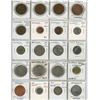Image 1 : Lot of 16 Australian and 4 New Zealand coins. Includes 1922 Australian Penny, World War II issue Pen
