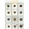 Image 1 : Lot of 12 old Belgian coins 1862 – 1975. 10 of the coins are dated 1862 to 1930.