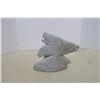 Image 4 : Riley Sandersen Soap Stone Craving - Eagles - This Soap Stone is only found in Northern Saskatchewan