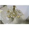 Image 3 : Brass Finish Chandelier