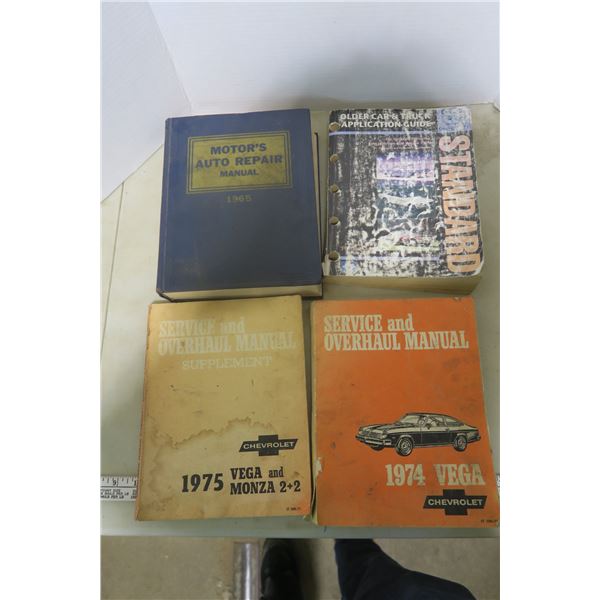 Lot of Automobile Manuals & Literature - 1960-2000's