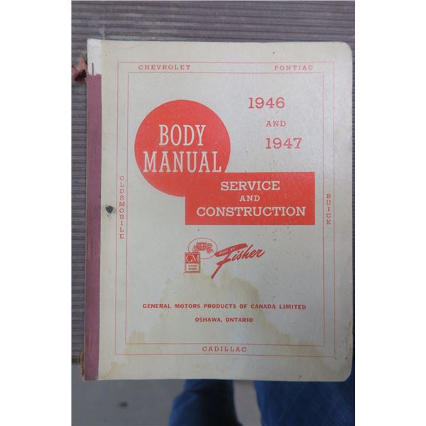 1946/47 GM Body Manual